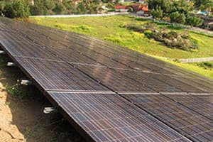 Photo of Muller solar panel installation in El Cajon
