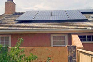 Photo of Goss solar panel installation in El Cajon