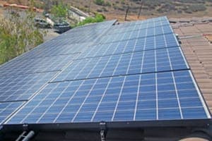Photo of Albers solar panel installation in El Cajon