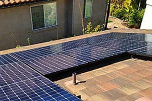 Photo of O'Scolai solar panel installation in Encinitas