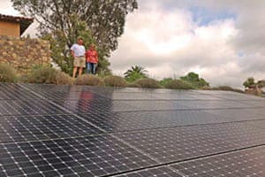 Photo of Caspersen solar panel installation in Encinitas