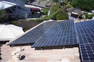 Photo of Johnson solar panel installation in Encinitas