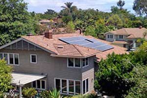 Photo of Hiers solar panel installation in Encinitas