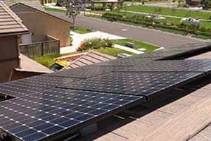 Photo of Gilpin solar panel installation in Escondido
