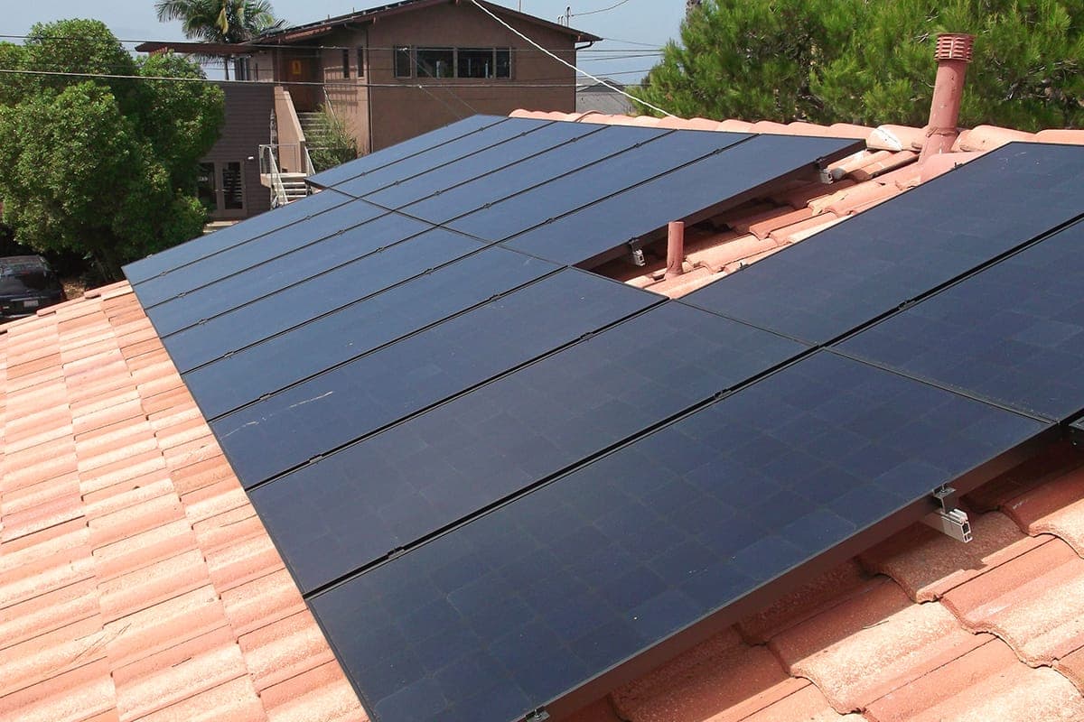 Photo of Encinitas  solar panel installation by Sullivan Solar Power at the Sethee residence