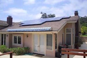 Photo of Silberg solar panel installation in San Diego