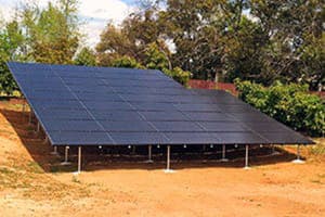 Photo of Teravainen solar panel installation in Escondido