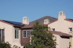 Photo of Hunter solar panel installation in Escondido