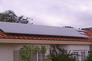 Photo of Bolick solar panel installation in Escondido