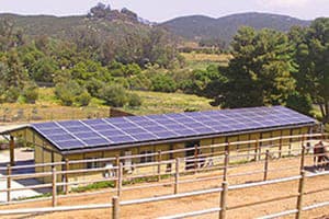 Photo of Erforth solar panel installation in Escondido