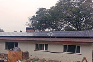 Photo of Lower solar panel installation in Escondido