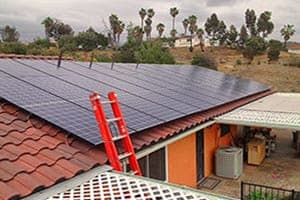 Photo of Rossall solar panel installation in Escondido