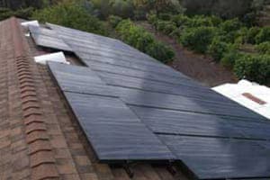 Photo of Simpson solar panel installation in San Diego