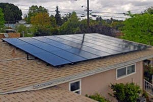 Photo of Osborn solar panel installation in Fallbrook