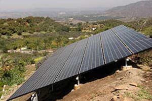 Photo of Berryman solar panel installation in Fallbrook