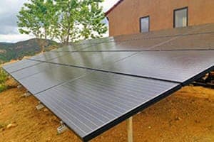 Photo of Zieber solar panel installation in Fallbrook