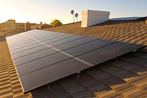 Photo of Gowland solar panel installation in La Jolla
