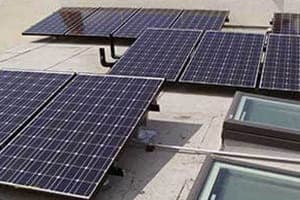 Photo of Thompson solar panel installation in La Jolla
