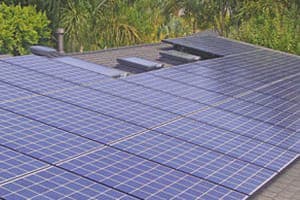 Photo of McKee solar panel installation in La Jolla