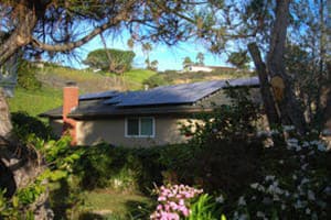 Photo of Welch solar panel installation in La Jolla