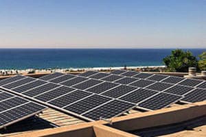 Photo of Martin solar panel installation in La Jolla