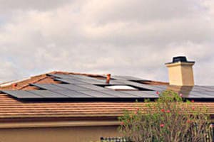 Photo of Lombroso solar panel installation in La Jolla