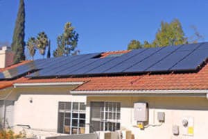 Photo of Hand solar panel installation in La Mesa