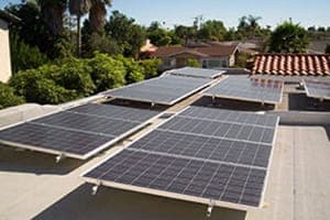Photo of Lachtman solar panel installation in San Diego