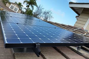 Photo of Oceanside SunPower SPR-X21-345-WHT solar panel installation by Sullivan Solar Power at the Born residence