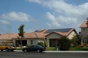 Photo of Puckett solar panel installation in San Diego