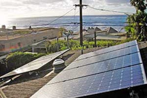 Photo of Huntley solar panel installation in San Diego