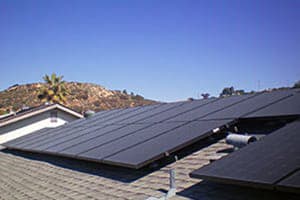 Photo of Boyd solar panel installation in Poway