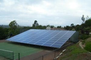 Photo of Gutschow solar panel installation in Poway