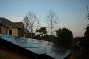 Photo of Hockman solar panel installation in Poway