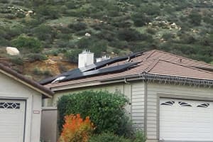 Photo of Poway Kyocera KU270-6MCA solar panel installation by Sullivan Solar Power at the Lux residence