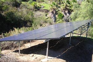 Photo of Wang solar panel installation in Poway