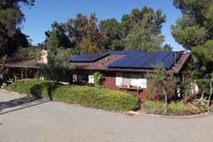 Photo of Young solar panel installation in Poway