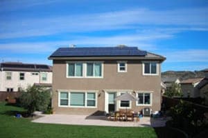 Photo of Miller solar panel installation in San Diego