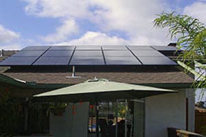 Photo of Grinaker solar panel installation in Rancho Penasquitos