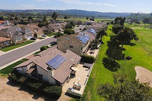 Photo of Rancho Santa Fe solar panel installation by Sullivan Solar Power at the Hamblen residence