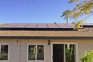 Photo of Pryor solar panel installation in San Diego