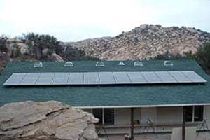 Photo of Casbier solar panel installation in San Diego