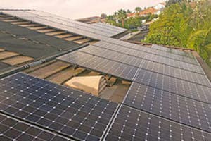 Photo of Engel solar panel installation in San Diego