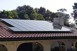 Photo of Iafe solar panel installation in San Diego