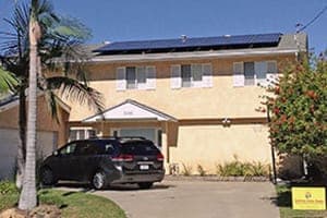 Photo of Esau solar panel installation in San Diego