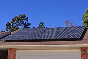 Photo of Cabral solar panel installation in Bonita