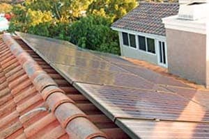 Photo of Giegel solar panel installation in Black Mountain