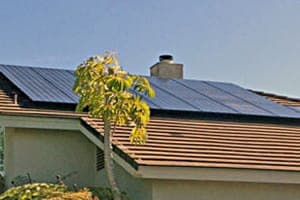 Photo of Geffner solar panel installation in San Diego