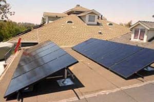 Photo of Baker solar panel installation in El Cajon