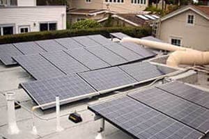 Photo of Cage solar panel installation in San Diego